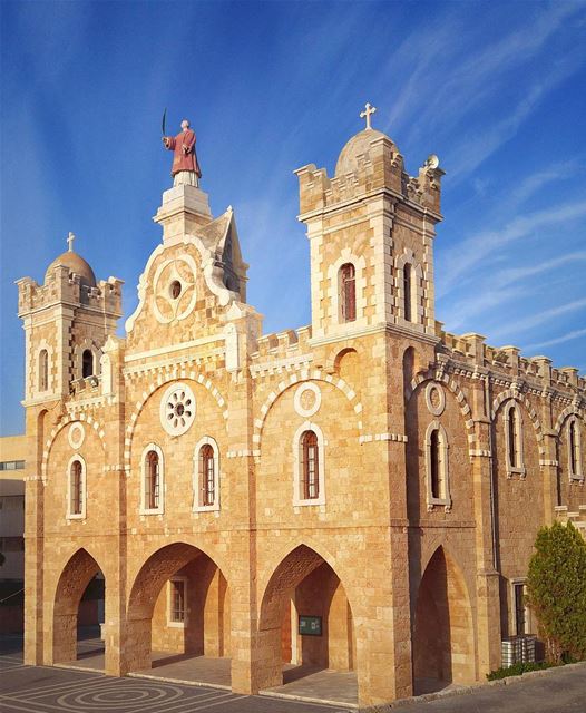 St. Stephan Beautiful Church - Batroun 🙏😍 lebanon  nature  naturelovers... (Batroûn)