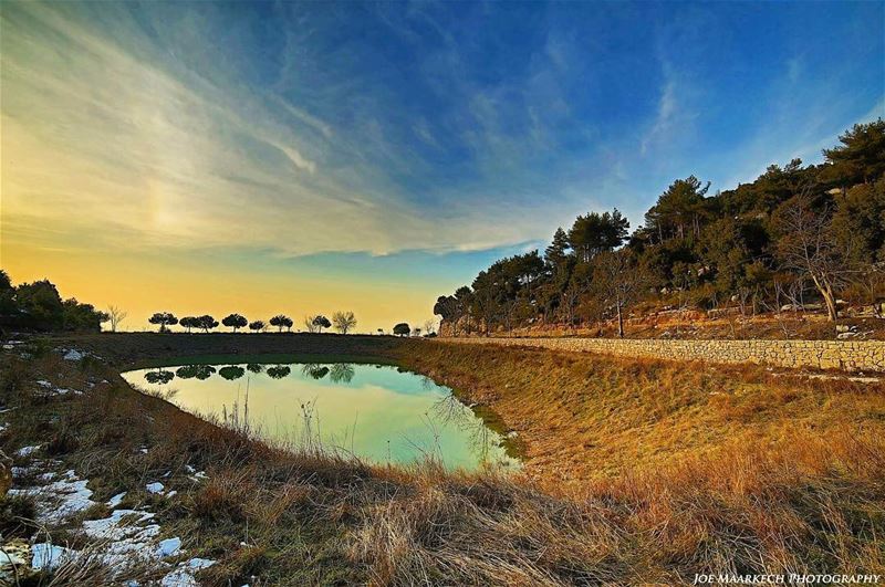 Stay close to the serenity of a lake to meet your own peace of mind... ... (Annâya, Mont-Liban, Lebanon)