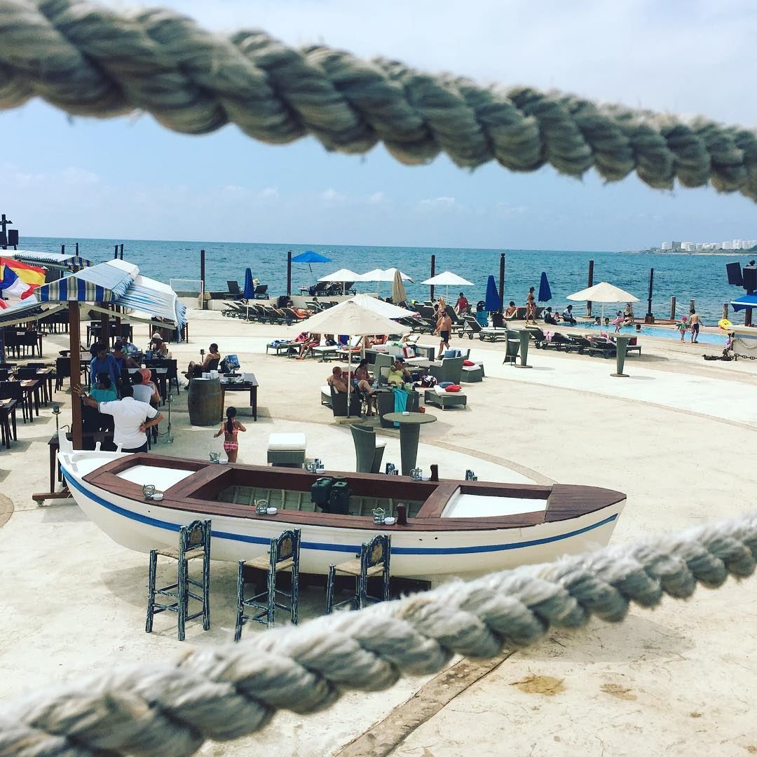 Summertime at Marsa  summertime  beach  boat  lebanon  insta_lebanon ... (Al Marsa - Byblos Sur Mer)