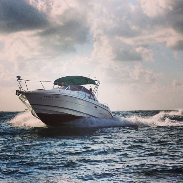 Summr again  summer  summertime  sea  water  southlebanon  boat  lebanese ...