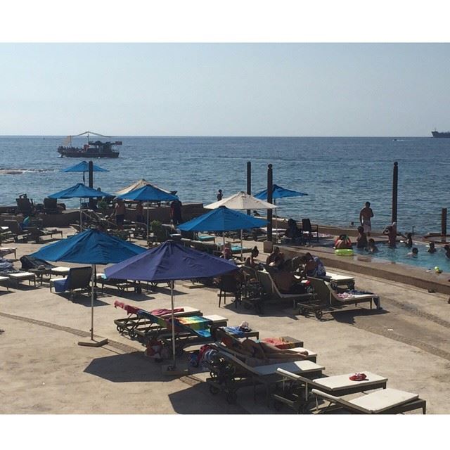 Sunday Fever at Marsa Beach! beach summertime summer lebanon...