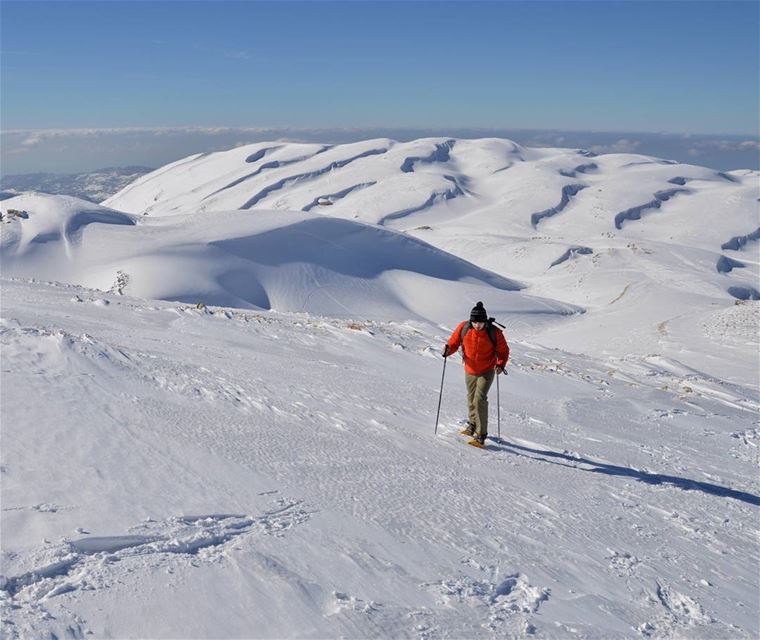 ❄🗻..... sunday snow mountains snowshoeing winter sports adventure... (Faraya Kfardibiene)