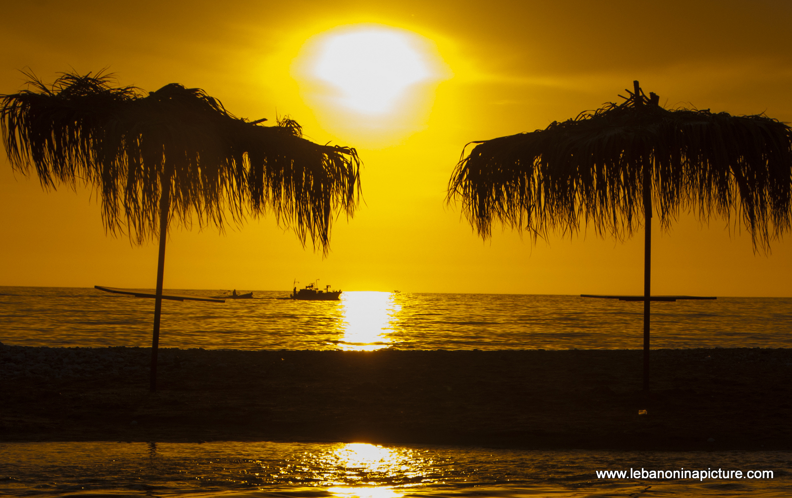 Sunset at Ibrahim River Landing