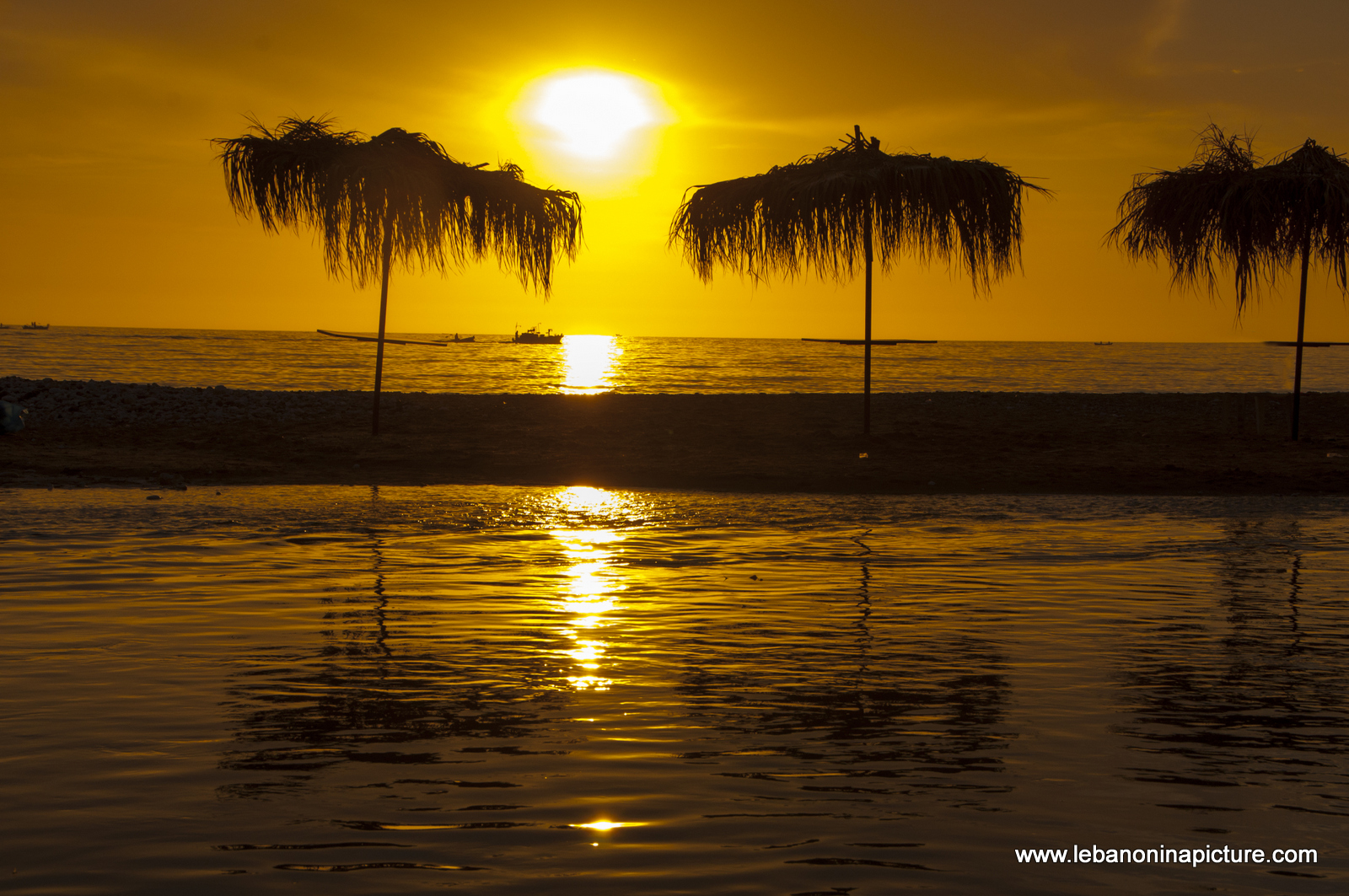 Sunset at Ibrahim River Landing