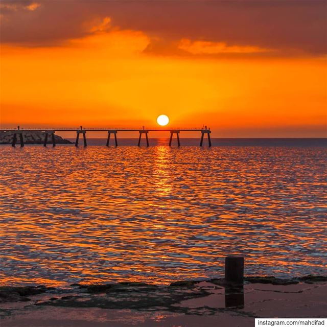  Sunset Beirut clouds sea lebanon Pysglb Nature Landscape Photography... (Beirut, Lebanon)