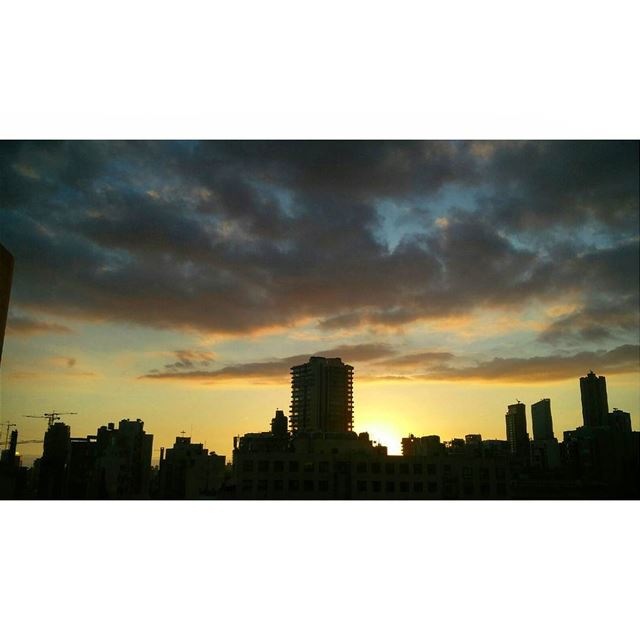 |Sunset is still my favorite colour.| 🌇 sunset beirut lebanon ashrafyeh... (Achrafieh, Lebanon)