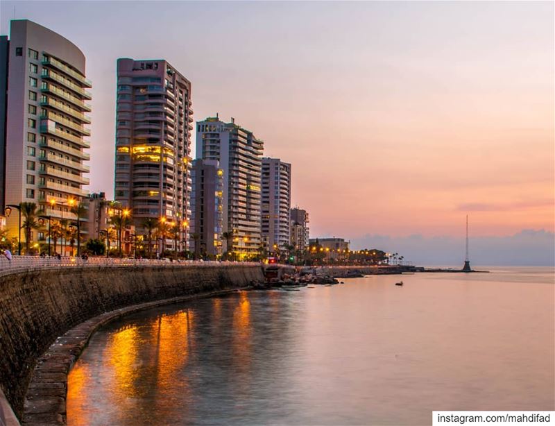  Sunset pysglb sea beirut clouds lebanon photography landscapephotography... (Beirut, Lebanon)