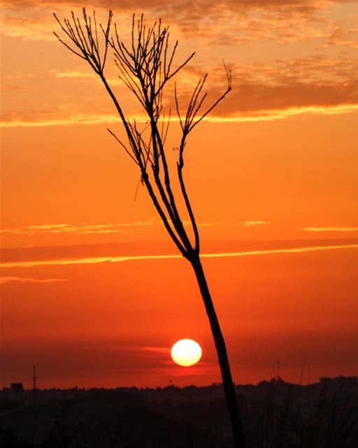 🌅.... sunset sunsetporn sunsetpics landscape landscapephotography... (Kfar Roummâne, Beyrouth, Lebanon)