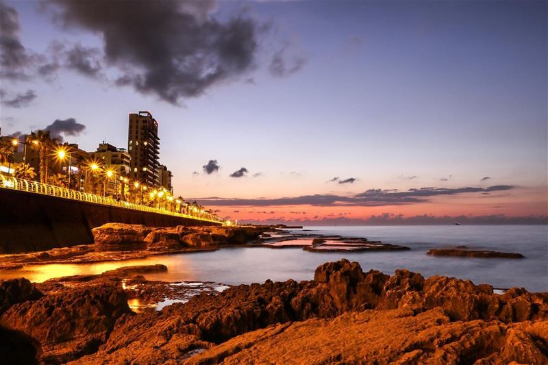 ✨.... sunset sunsetporn sunsetpics landscape landscapephotography... (Beirut, Lebanon)