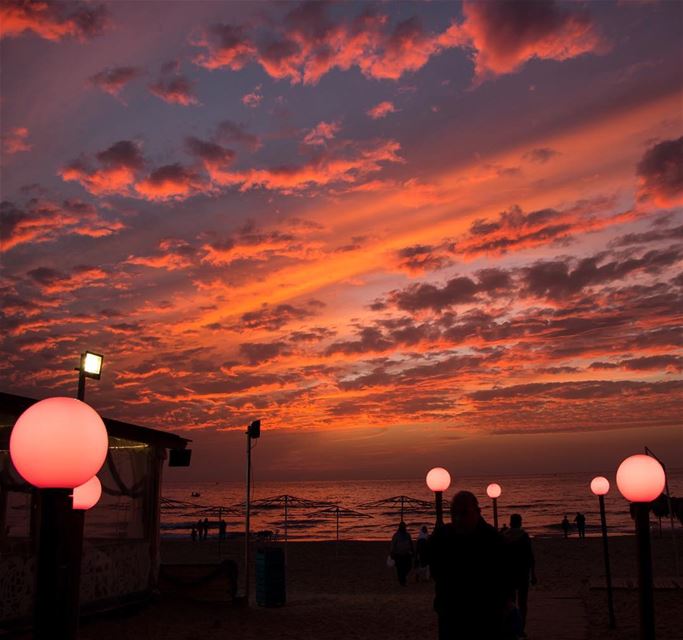 🌅.... sunset sunsetporn sunsetpics landscape landscapephotography... (Beirut, Lebanon)