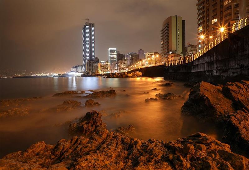 ✨.... sunset sunsetporn sunsetpics landscape landscapephotography... (Beirut, Lebanon)