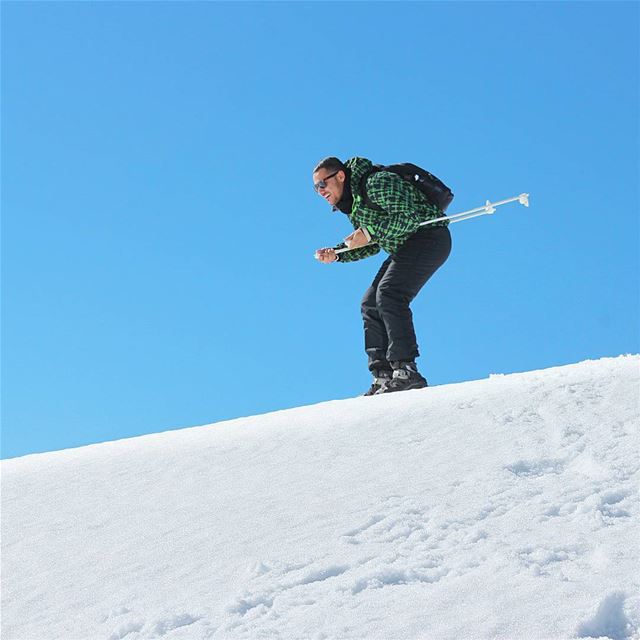  tb  snow  me  ski  winter  wintertime  fun  lebanese  blue ... (Kfardebian)