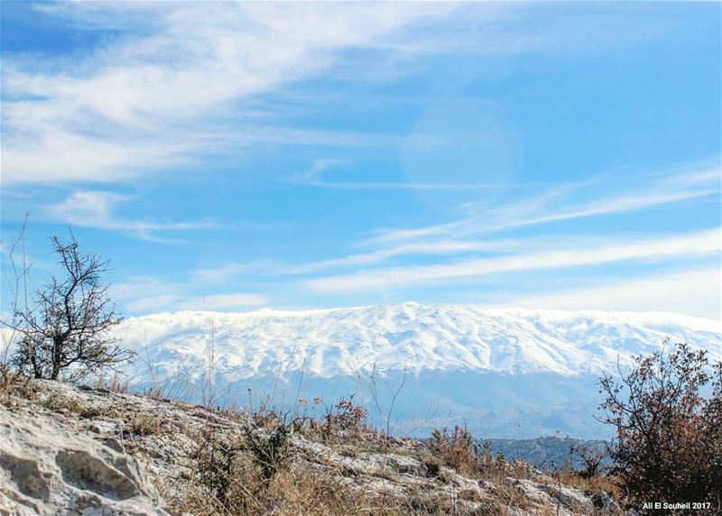  tb  southlebanon  winter  mountains  snow  nature  lebanon  colorful ... (Mount Hermon)