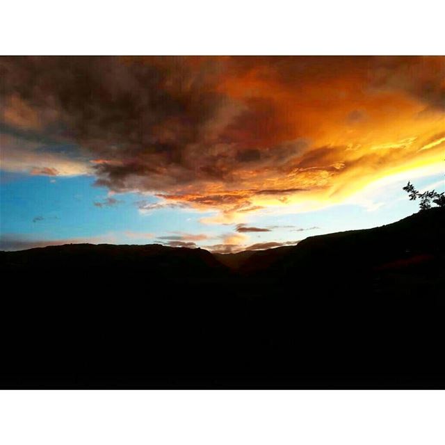 Thank you @monasalim6 for sharing this amazing photo😍 orange sky autumn...