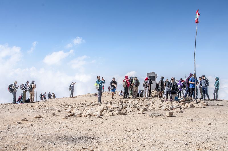 The Black Peak, The highest Point in Lebanon at 3088M (Black Peak)