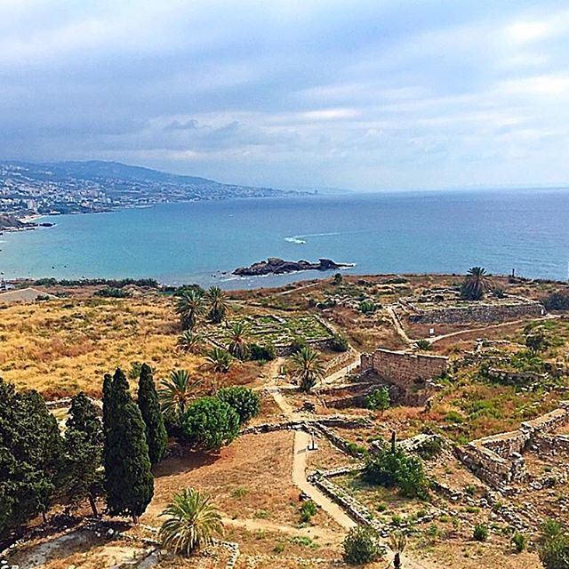 "The Crusader Castle and Ancient Ruins in Byblos