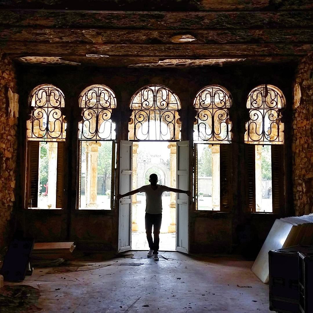 The doors we open and close each day decide the lives we live.🏰 ... (Sawfar, Mont-Liban, Lebanon)