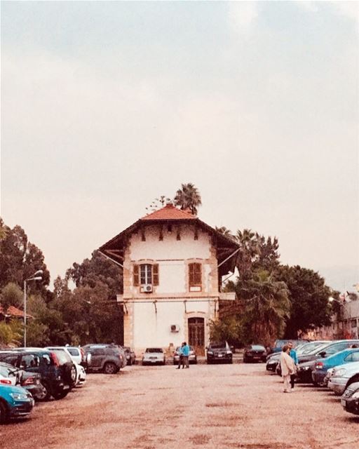 The Mar Mikhael Train Station is a remnant of the old railway station that... (Trainstation Mar Mikhaël)