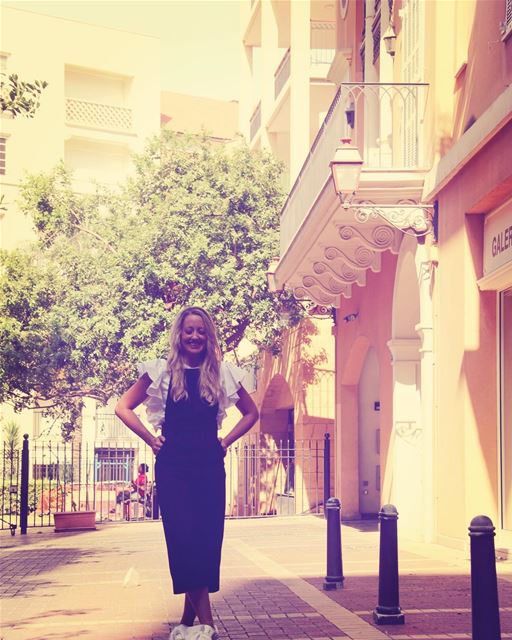 The moment when you are laughing so hard and try to stop but you look at... (Downtown Beirut)