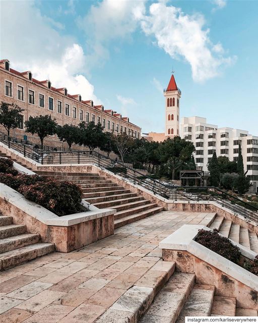 The perfect spot to see the Roman baths in Beirut ✨  Beirut urbex... (Beirut, Lebanon)