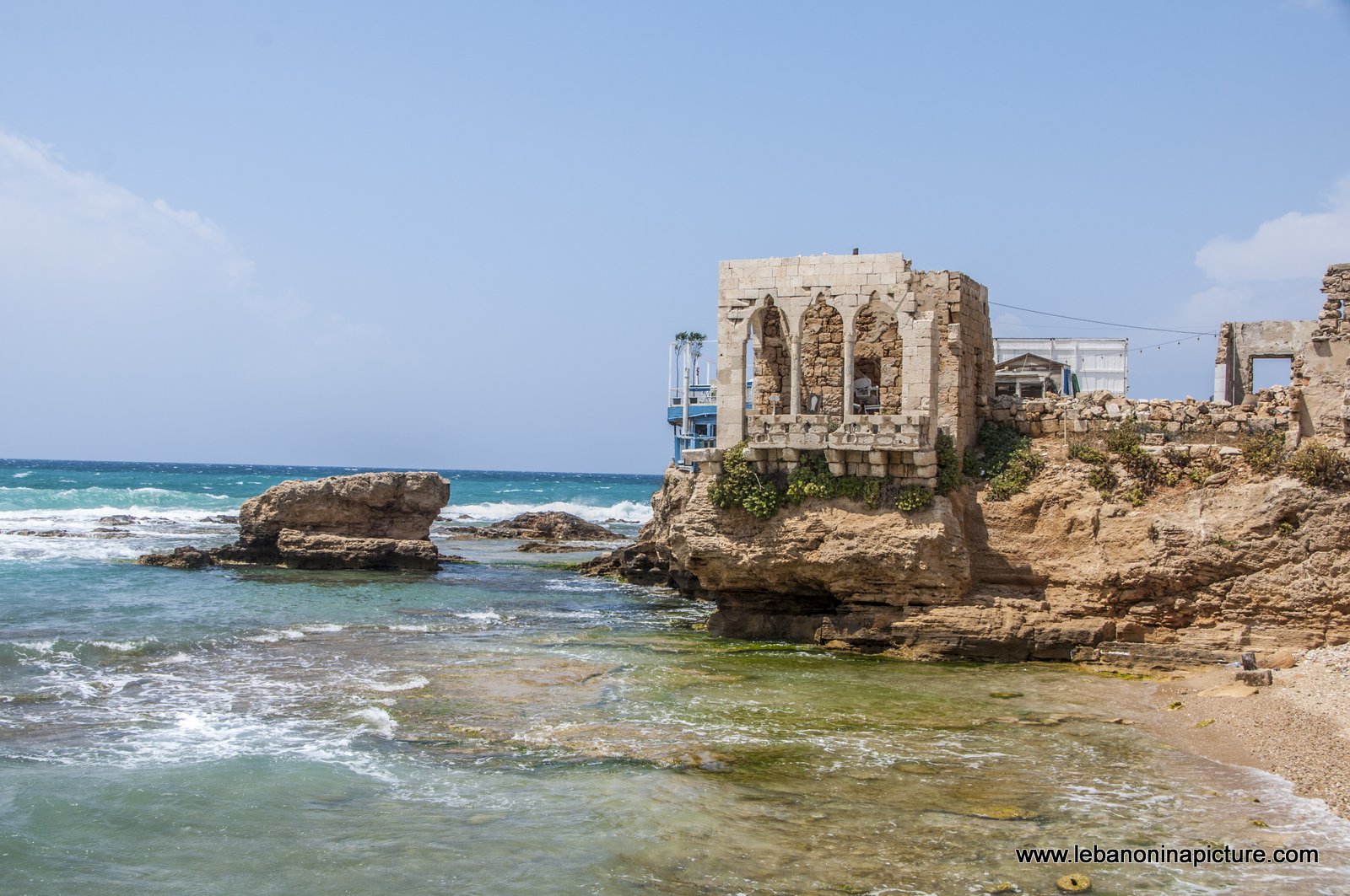 The Phonecian Wall Batroun (Phonecian Wall, Batroun, Norh Lebanon)