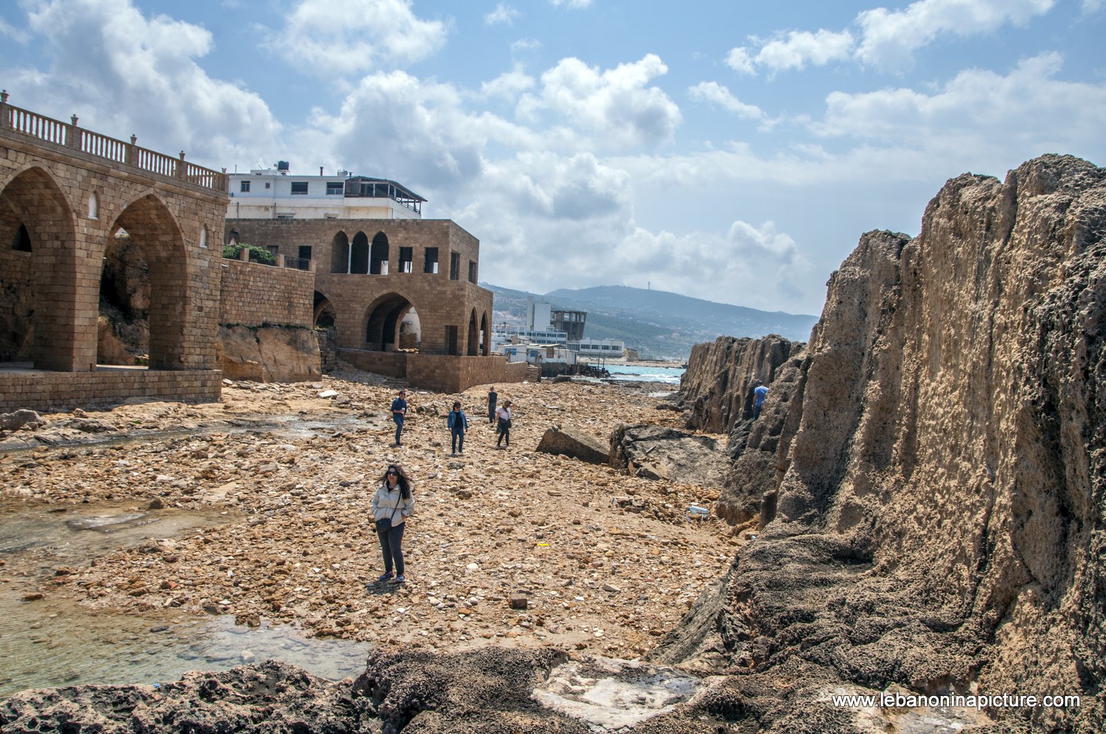 The Phonecian Wall Batroun (Phonecian Wall, Batroun, Norh Lebanon)