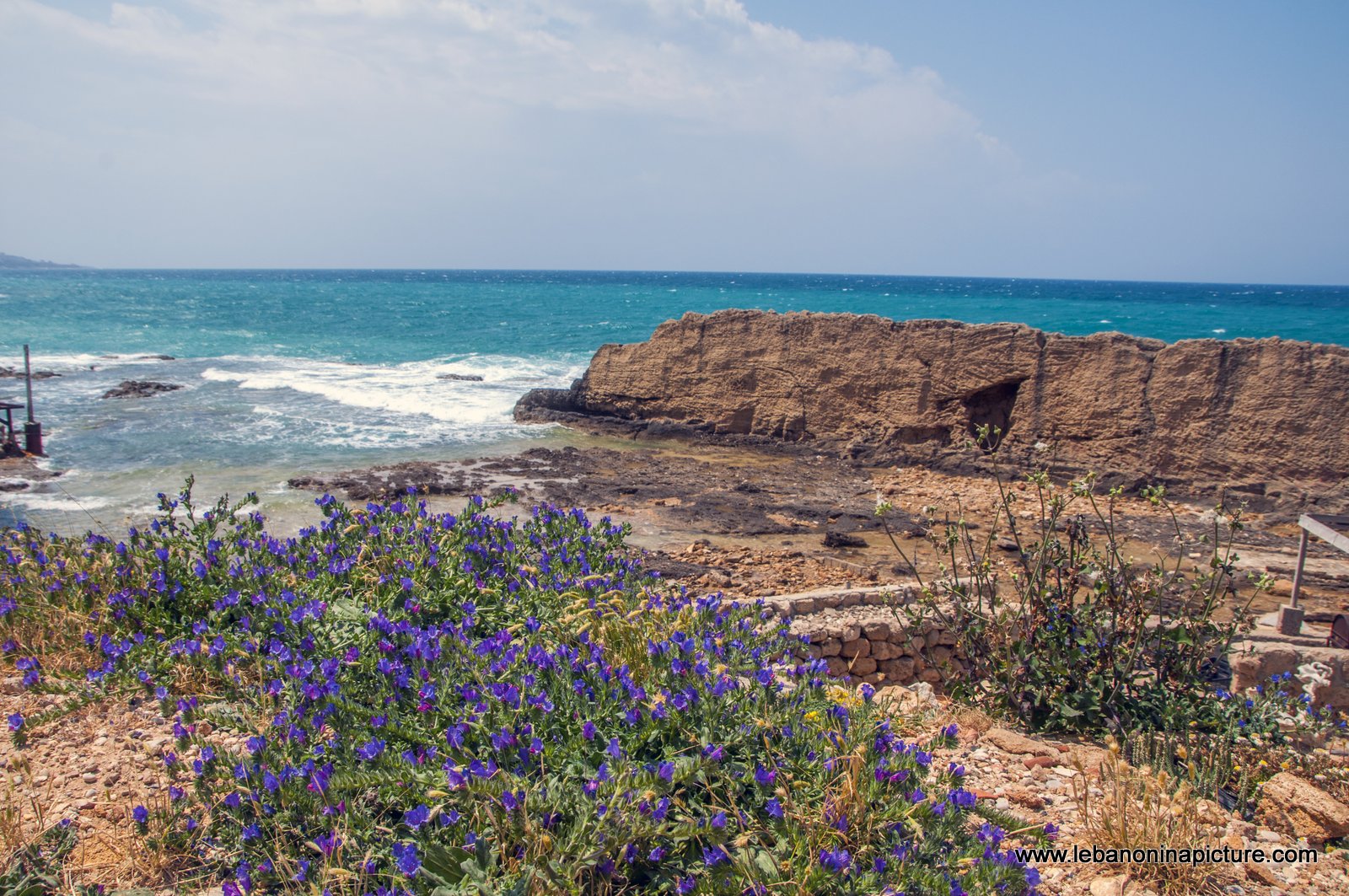 The Phonecian Wall Batroun (Phonecian Wall, Batroun, Norh Lebanon)