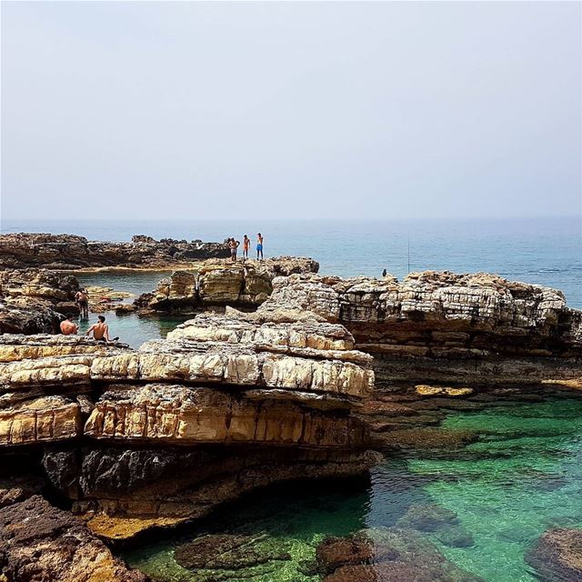 The sea does not reward those who are too anxious, too greedy, or too... (Kfarabida Batroun)