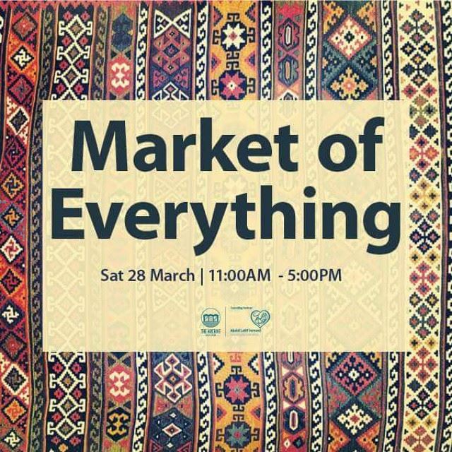 The sun is back and so are we! Join us on Saturday March 28 at @thearchivedubai in Safa Park for an awesome day at the Market of Everything and get your favorite art7ake wall art or tshirt! Dubai UAE