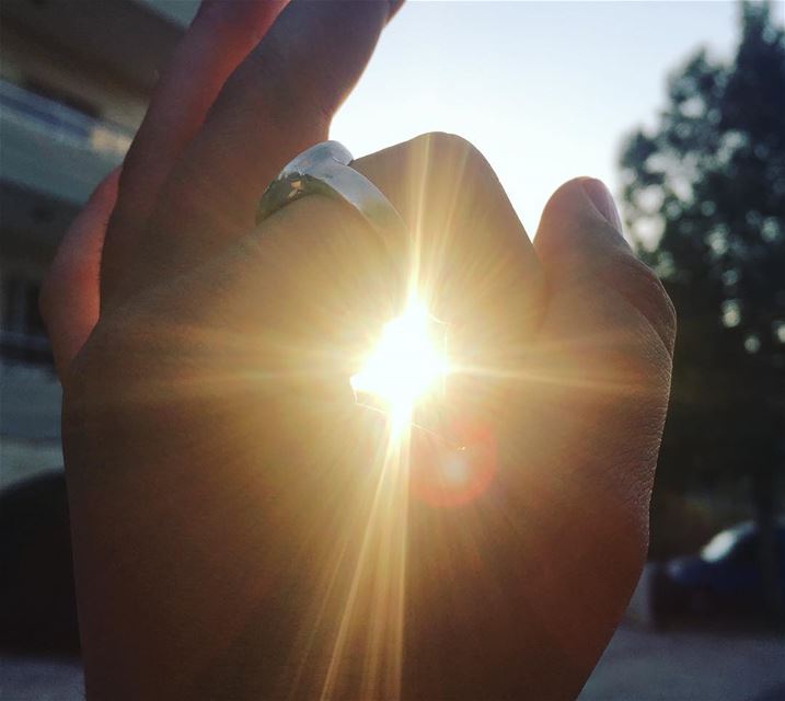 the sun shines not on us but in us .🌞 morning sun summer vibes magicalday... (Feitroun, Mont-Liban, Lebanon)