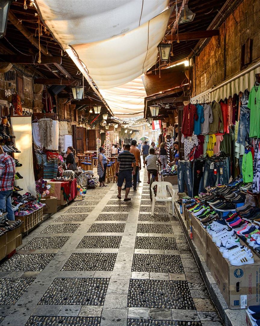 .The traditional old souks of Byblos, Lb | Good morning dear Friends and... (Byblos, Lebanon)