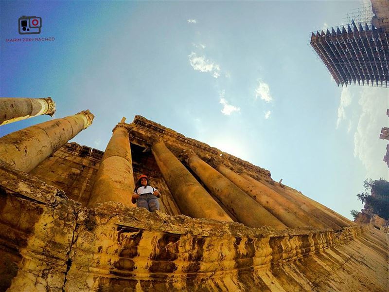 The wine enthusiast and the "God" of wine!66m long, 35m wide, and 31m... (Temple of Bacchus)