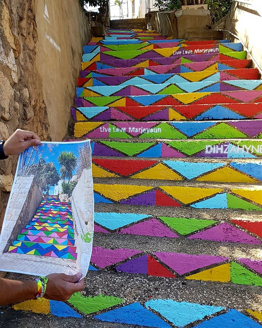 There is no elevator to success you have to take the stairs❤💜💛💖💚 ... (Marjayoûn, Al Janub, Lebanon)