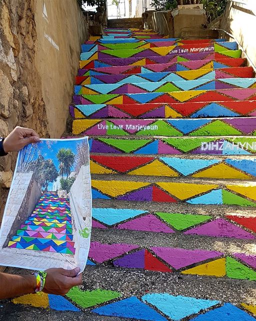 There is no elevator to success you have to take the stairs❤💜💛💖💚 ... (Marjayoûn, Al Janub, Lebanon)