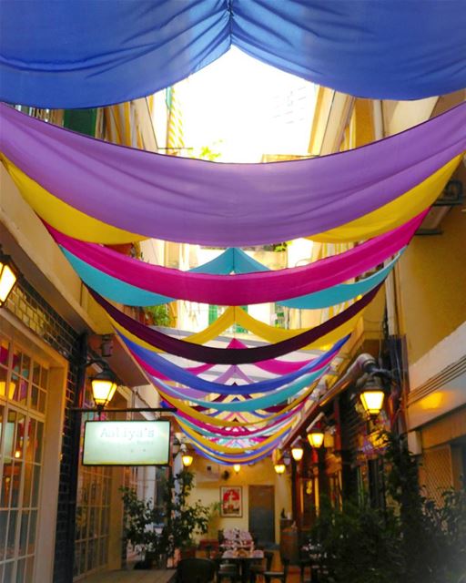 This alley had a cool facelift 🌈 (The Alley Way)