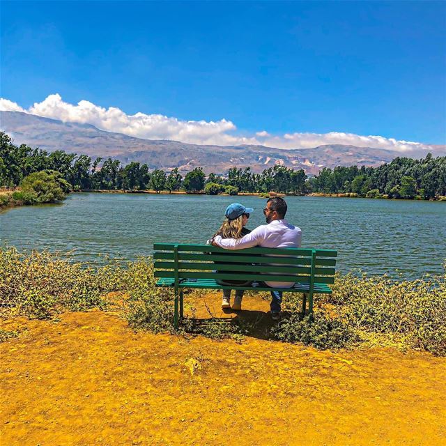 This Lake Exceeds Anything I Ever Beheld In Beauty🌾☀️🌿 (Deïr Taanâyel, Béqaa, Lebanon)