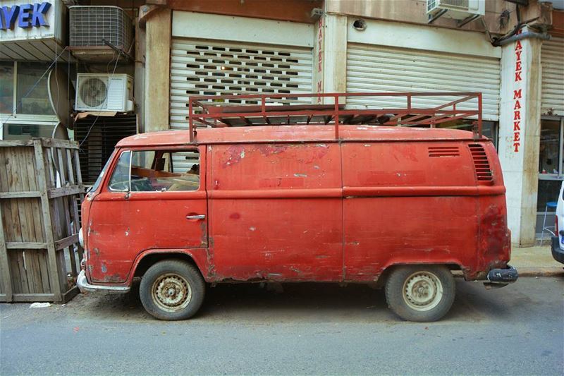 This VW got many stories to tell 😃 (Beirut, Lebanon)