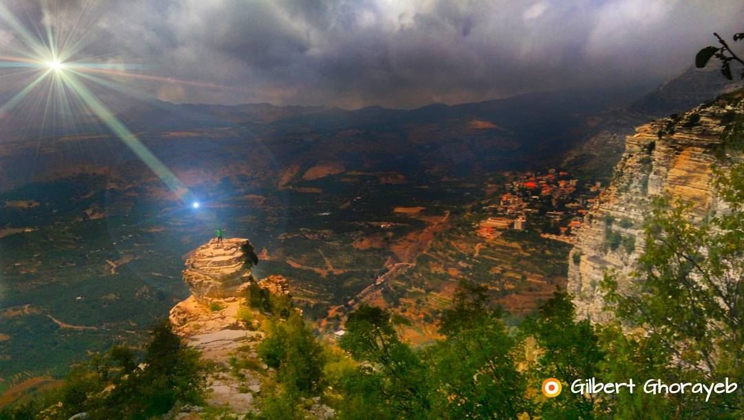 Today I choose life. Every morning when I wake up I can choose joy,... (Akoura, Mont-Liban, Lebanon)