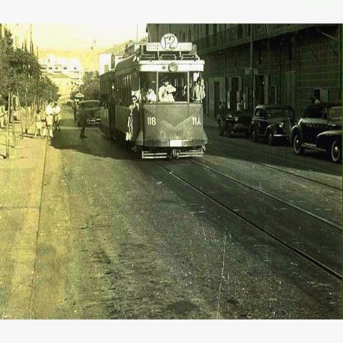 TramwayBeirut Bliss Street in 1951 .