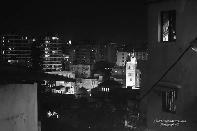 Tripoli at night 🌒 | Join me on Facebook for more pictures ╰▶ Abed El... (Tripoli, Lebanon)