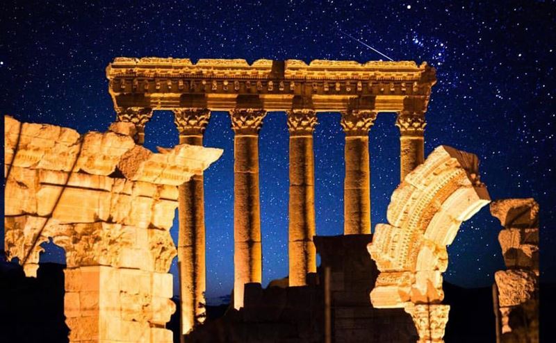 📲Turn ON Post Notifications 🌄Amazing view from  baalbek 📸Photo by @karim (Baalbek , Roman Temple , Lebanon)