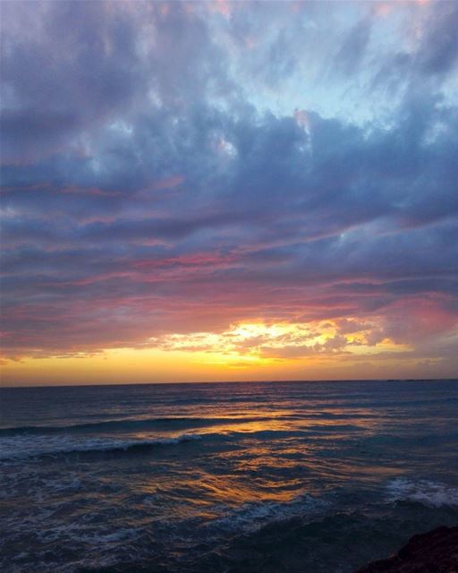 Tyr beach Who can say where the road goes?Where the day flows?Only... (Sur, Al Janub, Lebanon)