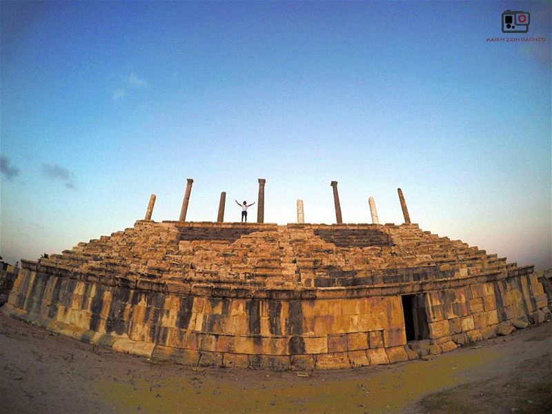 Tyre's hippodrome dates to the second century.Although primarily meant for... (Tyre Hippodrome)