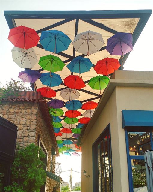 Umbrellas for Summer 🏖️☀️ (The Village Dbayeh)