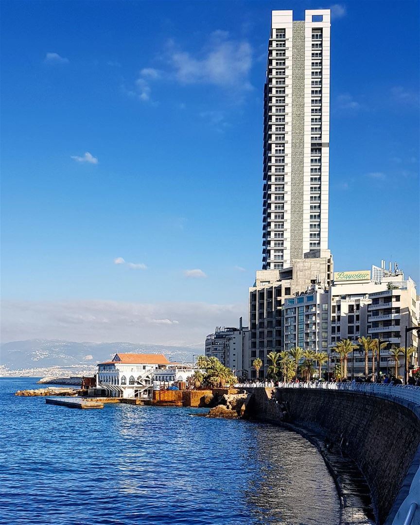 Under the blue sky 💙 livelovebeirut  lebanonspotlights wearelebanon ... (Beirut, Lebanon)