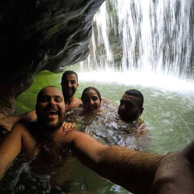 We had joy we had fun we had seasons in the ... caves waterfall  cave ...
