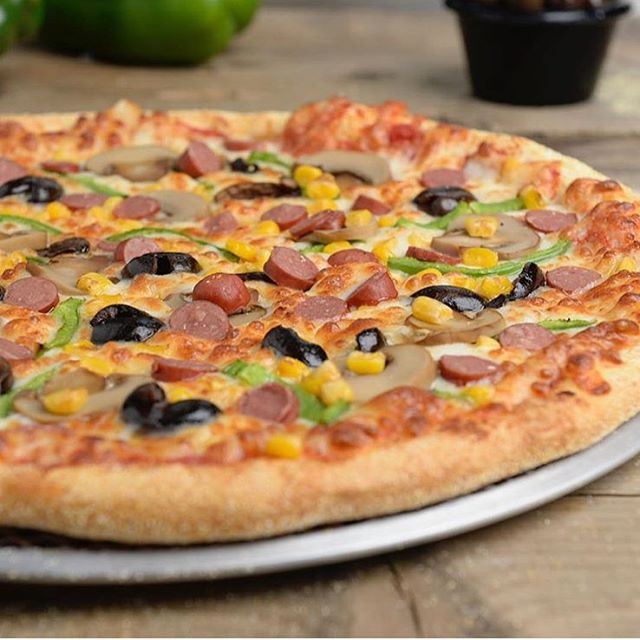 We look at delicious pizza every day... (Pizza Hut)
