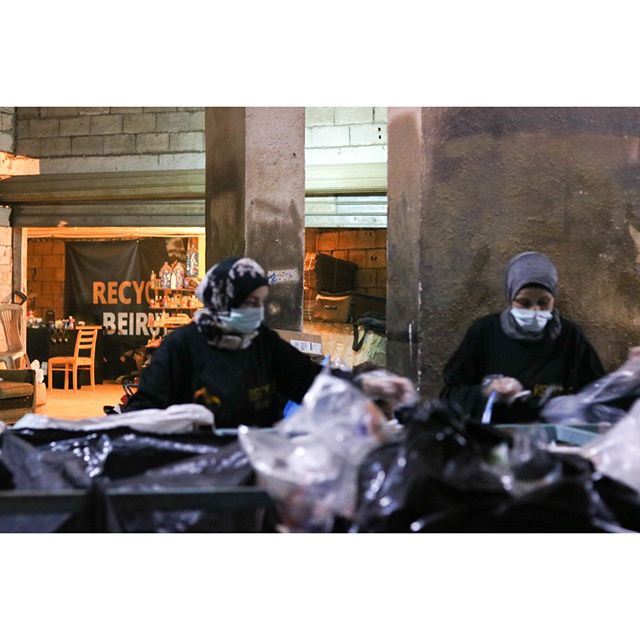 We're working hard every day to clean up the waste. Sign up or donate on recyclebeirut.com to support the cause.