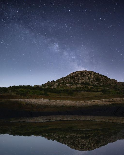 We reflect ourselves !!! 🌌 (Douma, Liban-Nord, Lebanon)