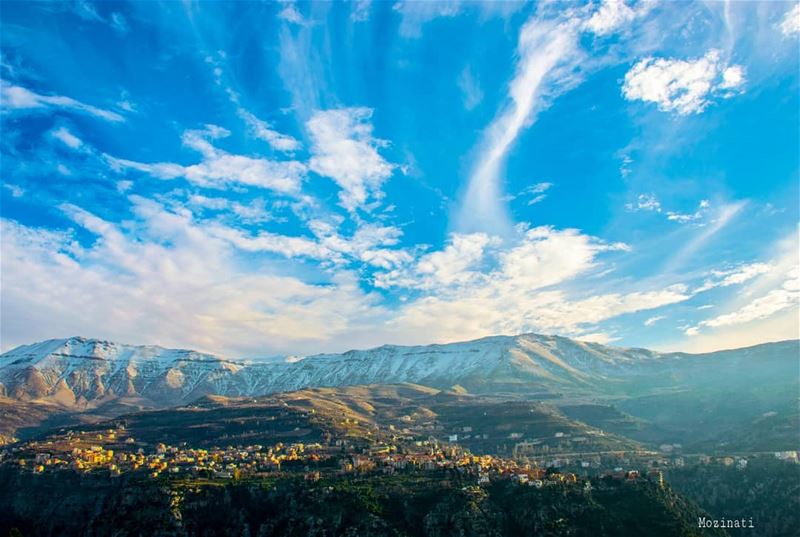  wearelebanon mountain skyshot sky_captures sky_perfection clouds... (Lebanon)